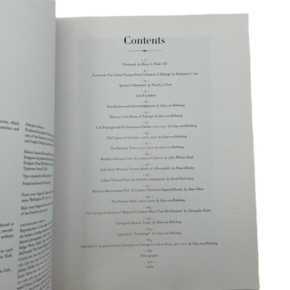 Fabergé In America Exhibition Catalog Book Paperback 1996 Soft Cover - Picture 8 of 16